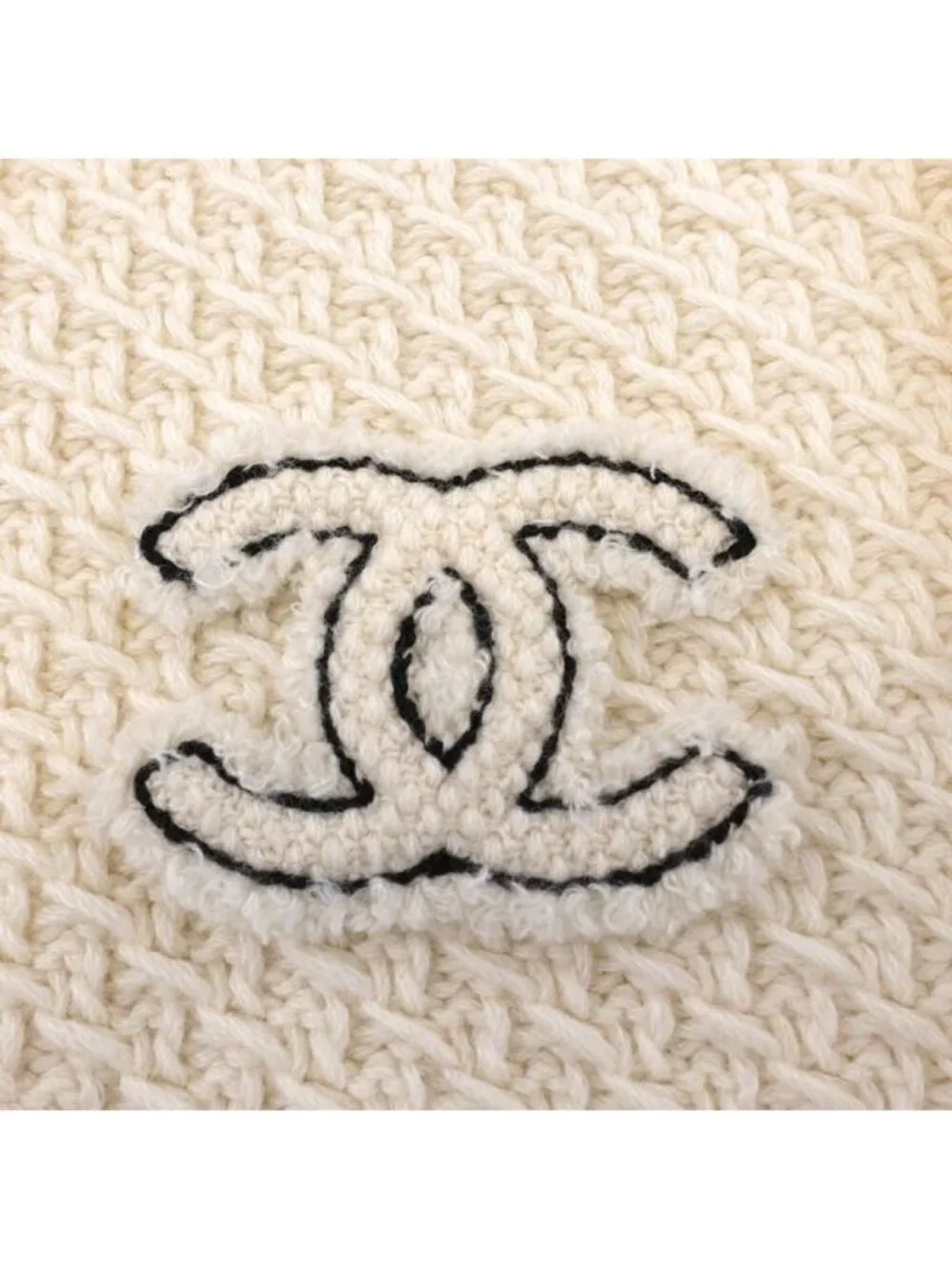 Chanel Scarf Ivory